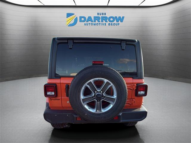 used 2020 Jeep Wrangler Unlimited car, priced at $25,203