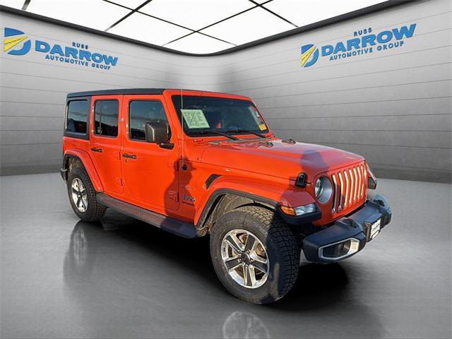 used 2020 Jeep Wrangler Unlimited car, priced at $25,203