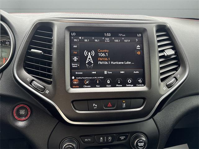 used 2021 Jeep Cherokee car, priced at $20,646