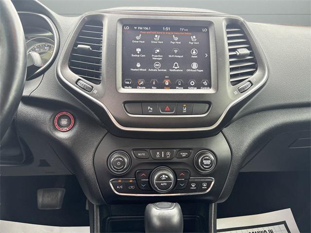 used 2021 Jeep Cherokee car, priced at $20,646