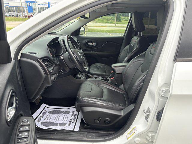 used 2021 Jeep Cherokee car, priced at $21,087