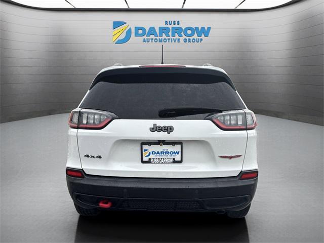 used 2021 Jeep Cherokee car, priced at $20,646