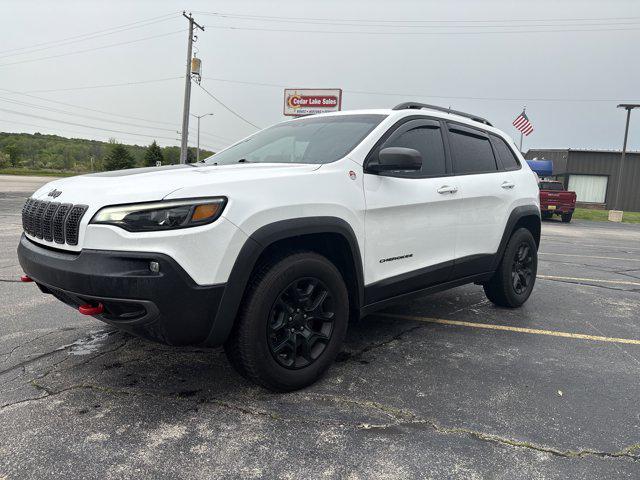 used 2021 Jeep Cherokee car, priced at $21,600