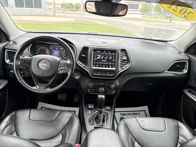 used 2021 Jeep Cherokee car, priced at $21,087