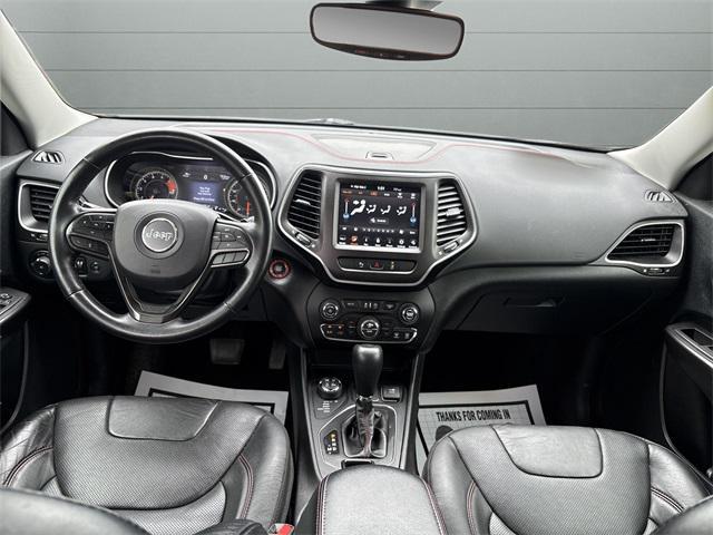 used 2021 Jeep Cherokee car, priced at $20,646
