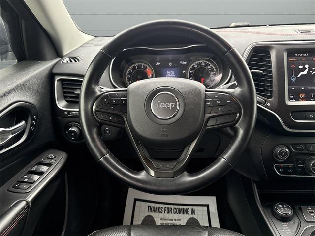 used 2021 Jeep Cherokee car, priced at $20,646