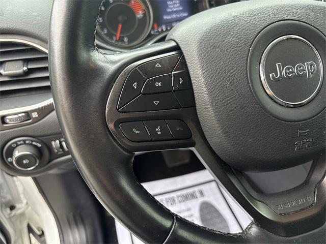 used 2021 Jeep Cherokee car, priced at $20,646