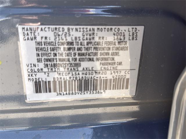 new 2025 Nissan Sentra car, priced at $27,476