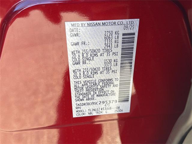 new 2025 Nissan Pathfinder car, priced at $46,459