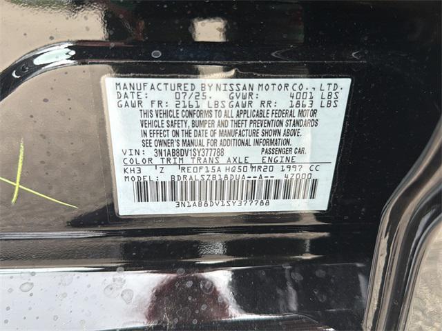 new 2025 Nissan Sentra car, priced at $27,508