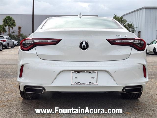 new 2025 Acura TLX car, priced at $47,195