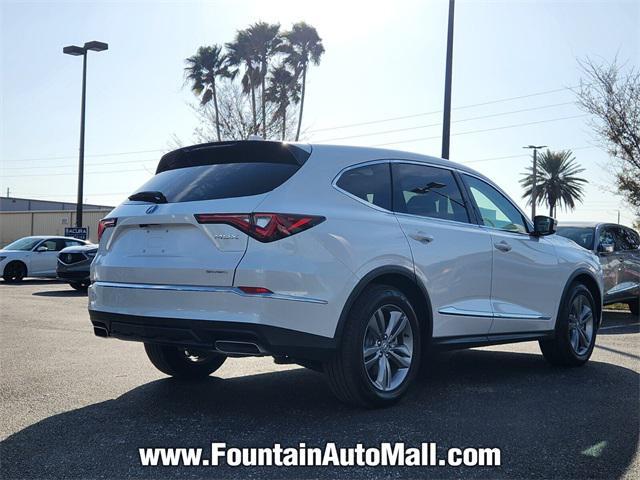 used 2024 Acura MDX car, priced at $48,497