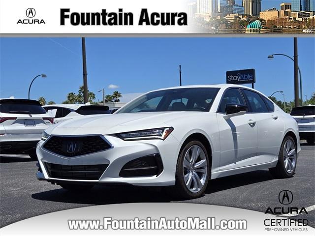 used 2022 Acura TLX car, priced at $33,997