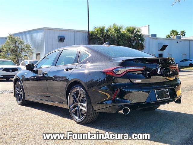 new 2025 Acura TLX car, priced at $52,195