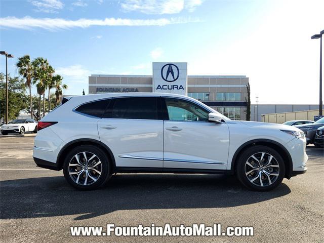 used 2024 Acura MDX car, priced at $49,997