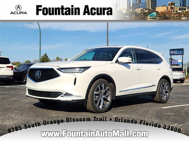 used 2024 Acura MDX car, priced at $49,997