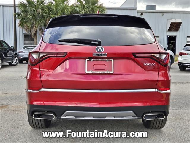 new 2025 Acura MDX car, priced at $58,550