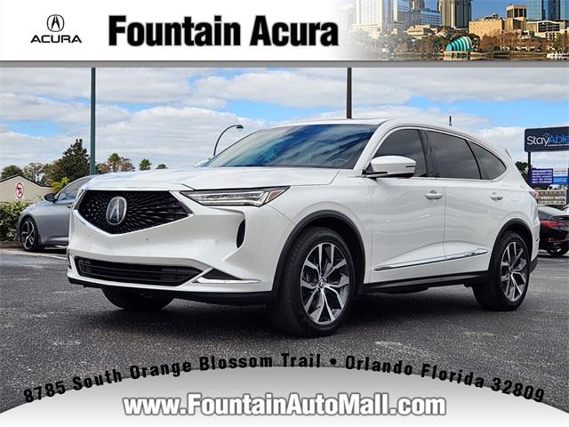 used 2022 Acura MDX car, priced at $38,997