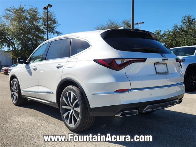 new 2025 Acura MDX car, priced at $58,550