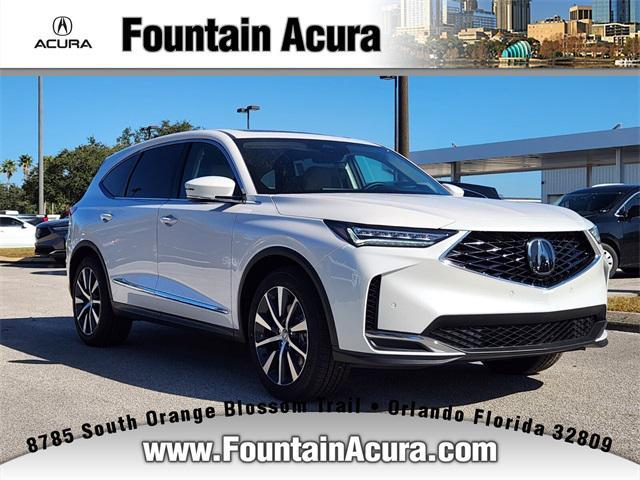 new 2025 Acura MDX car, priced at $58,550