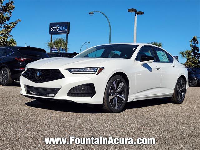 new 2025 Acura TLX car, priced at $47,195