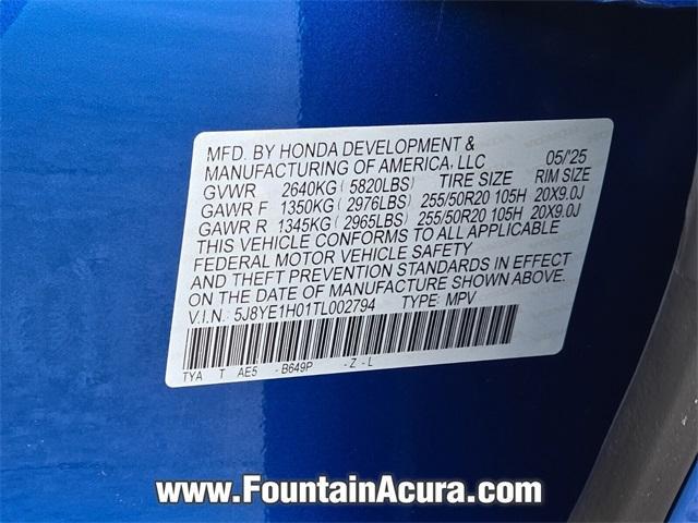 new 2026 Acura MDX car, priced at $64,350