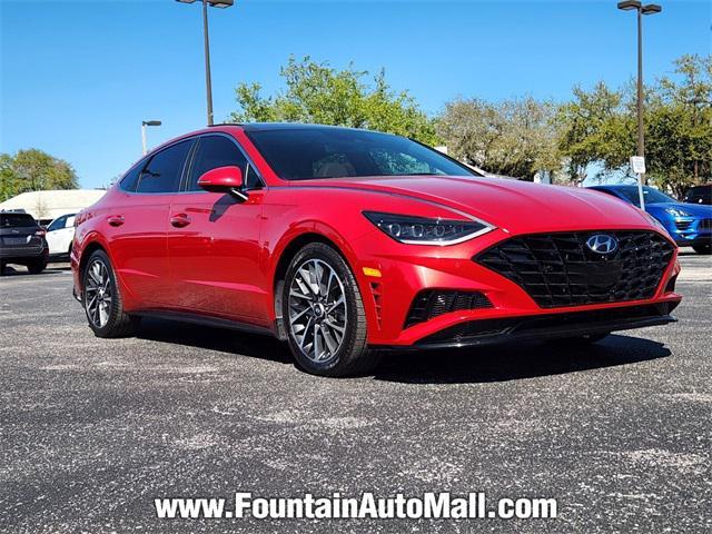 used 2021 Hyundai Sonata car, priced at $22,997