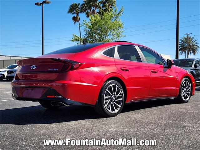 used 2021 Hyundai Sonata car, priced at $22,997