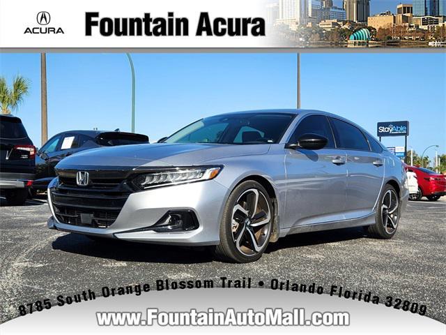 used 2021 Honda Accord car, priced at $24,997