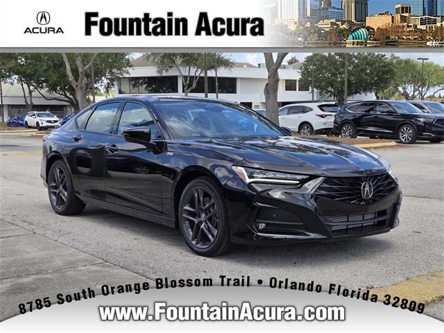 new 2025 Acura TLX car, priced at $52,195