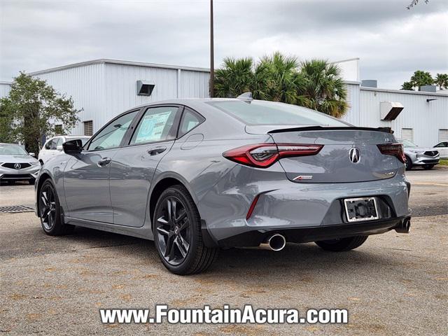 new 2025 Acura TLX car, priced at $52,195