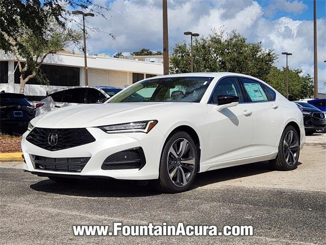 new 2025 Acura TLX car, priced at $47,195