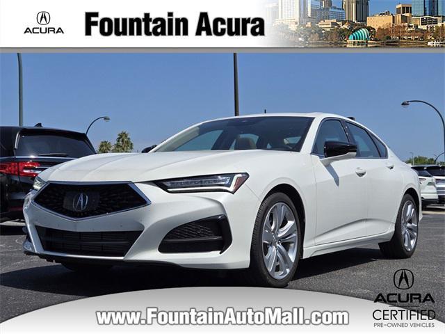 used 2022 Acura TLX car, priced at $31,997