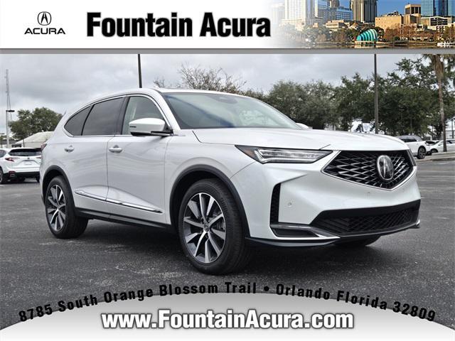 new 2025 Acura MDX car, priced at $55,850