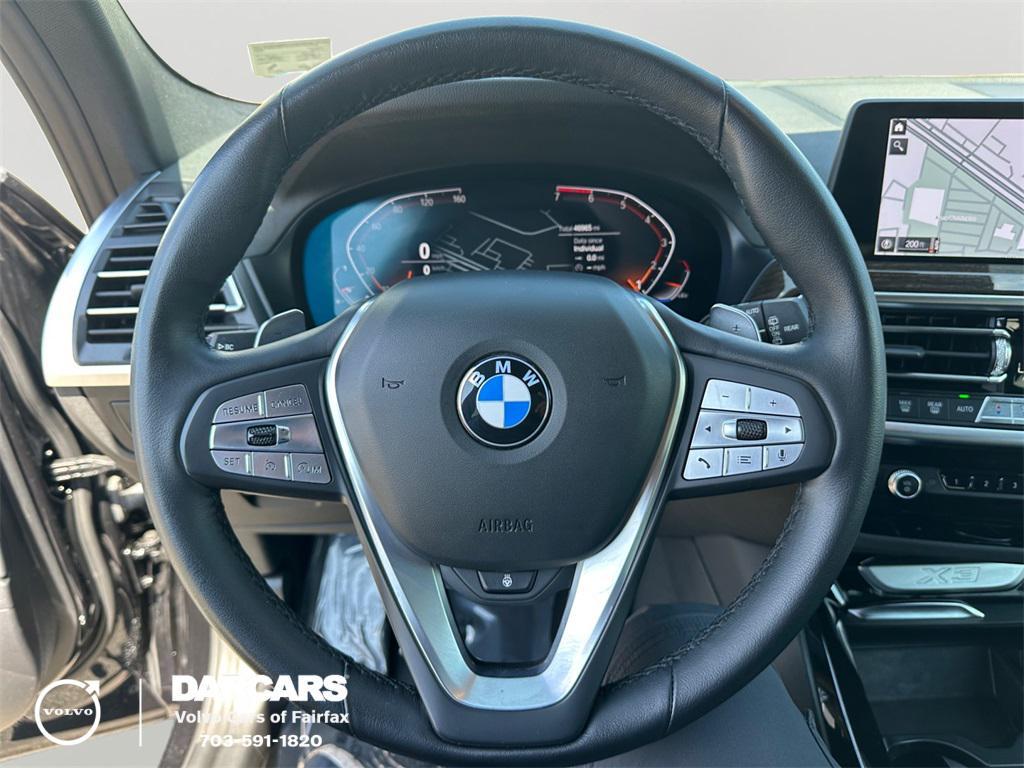 used 2022 BMW X3 car, priced at $28,900