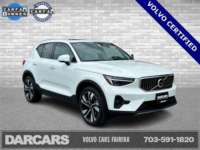 used 2024 Volvo XC40 car, priced at $47,890
