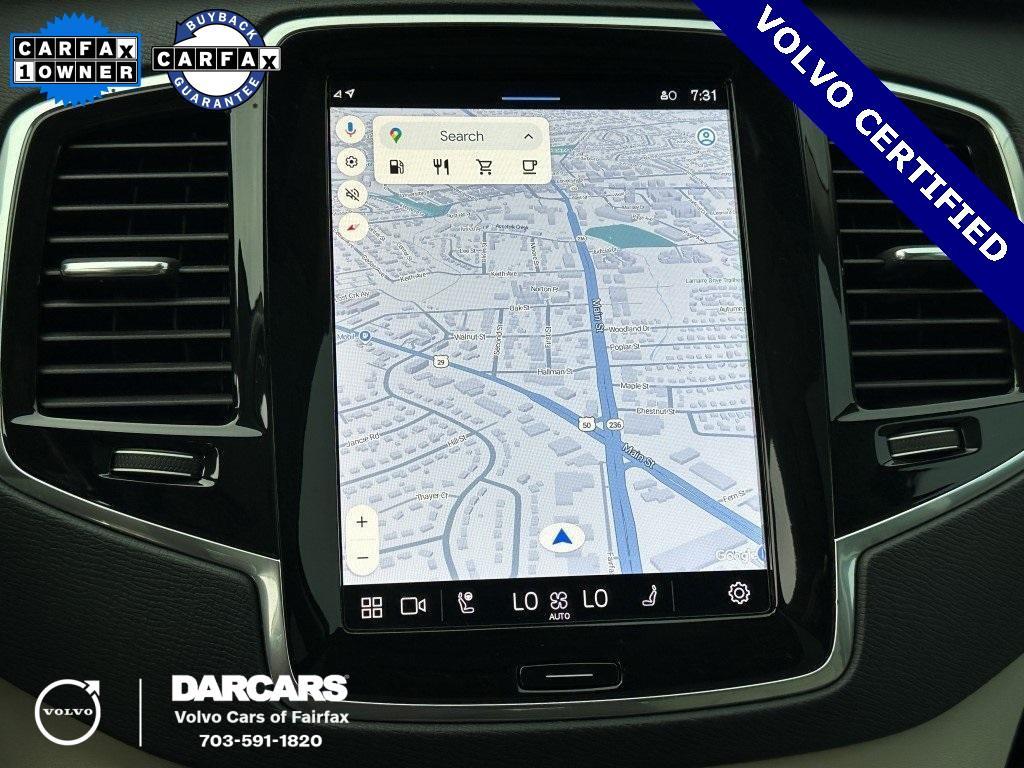 used 2023 Volvo XC90 car, priced at $38,452