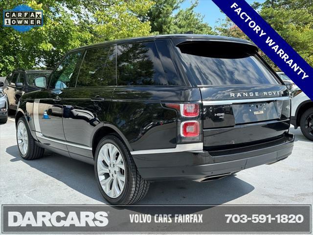 used 2022 Land Rover Range Rover car, priced at $55,959