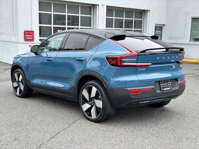 used 2022 Volvo C40 Recharge Pure Electric car, priced at $33,568