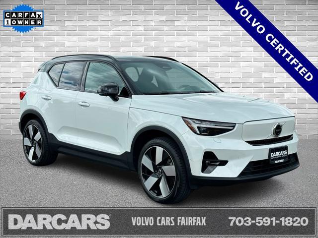 used 2023 Volvo XC40 Recharge Pure Electric car, priced at $42,490