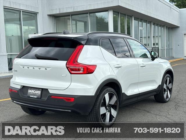 used 2023 Volvo XC40 Recharge Pure Electric car, priced at $42,400