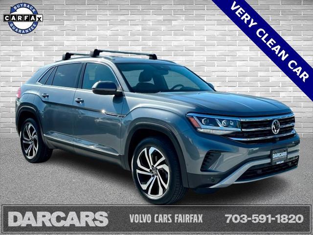 used 2021 Volkswagen Atlas Cross Sport car, priced at $29,942