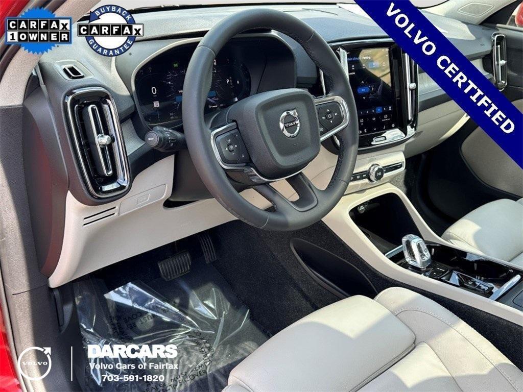 used 2023 Volvo XC40 car, priced at $29,700