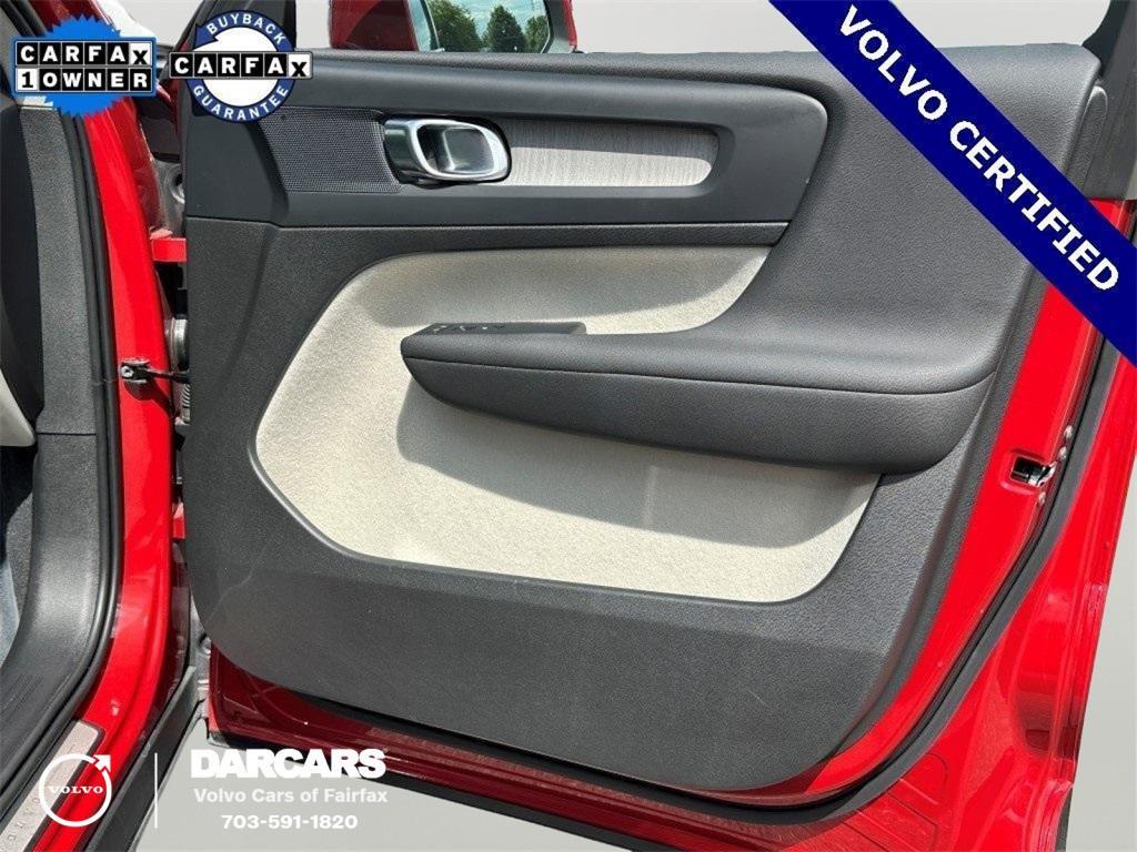 used 2023 Volvo XC40 car, priced at $29,700