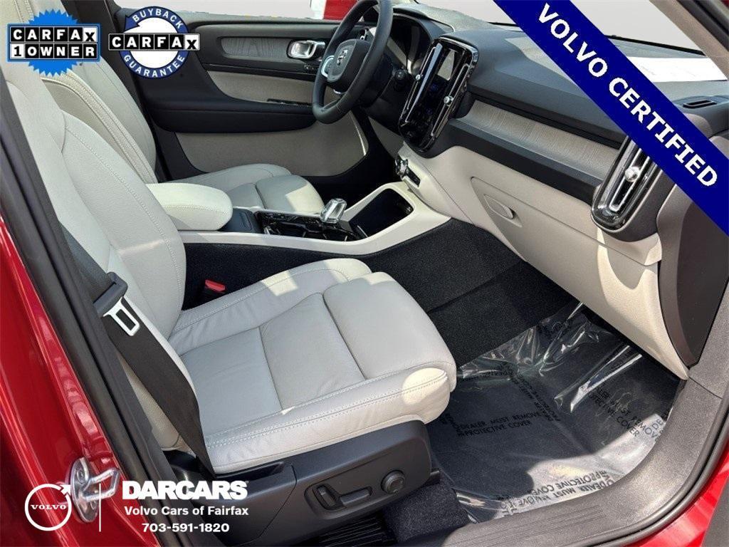 used 2023 Volvo XC40 car, priced at $29,700