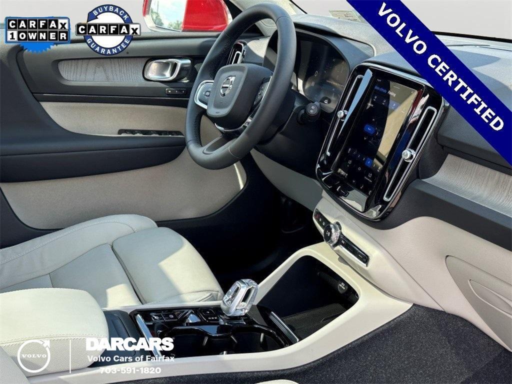 used 2023 Volvo XC40 car, priced at $29,700