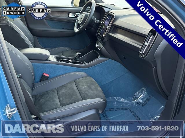 used 2022 Volvo C40 Recharge Pure Electric car, priced at $31,600