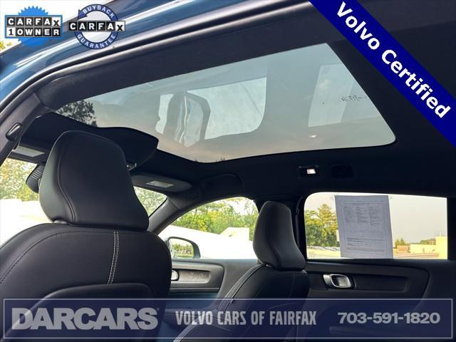 used 2022 Volvo C40 Recharge Pure Electric car, priced at $31,600