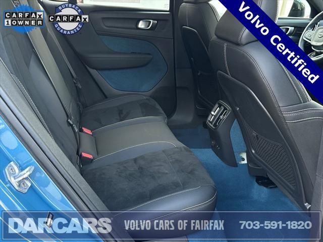 used 2022 Volvo C40 Recharge Pure Electric car, priced at $31,600
