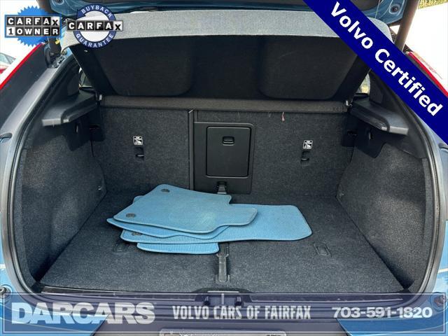 used 2022 Volvo C40 Recharge Pure Electric car, priced at $31,600